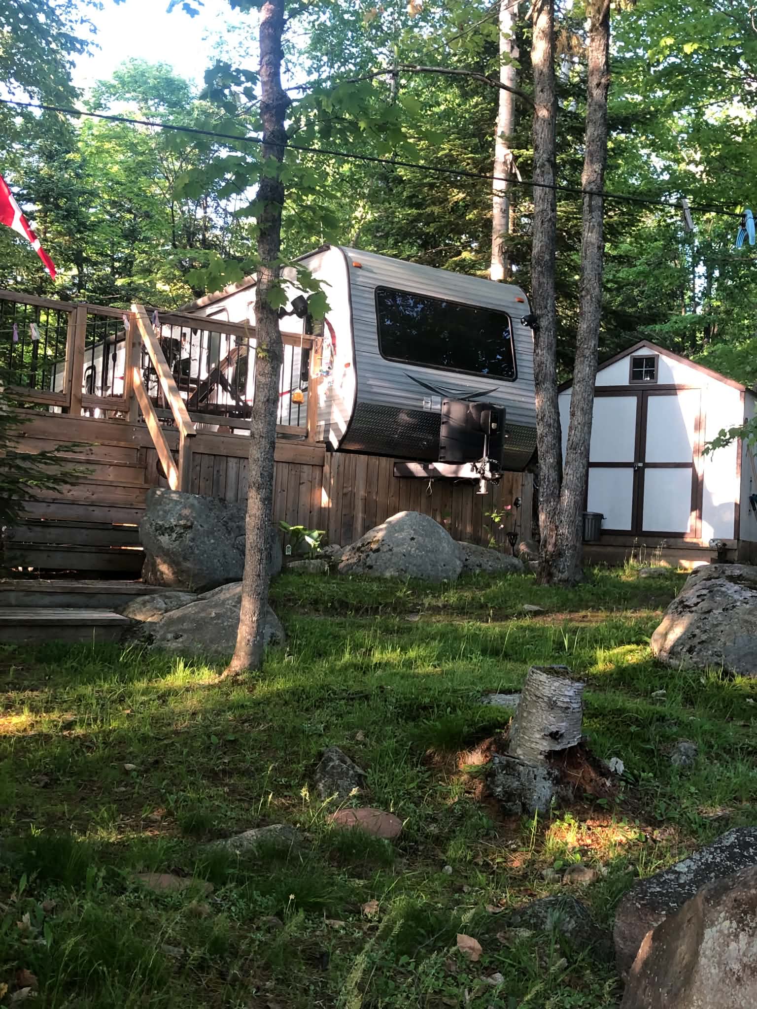 Seasonal trailer site at Birch Crest Resort — photo 1